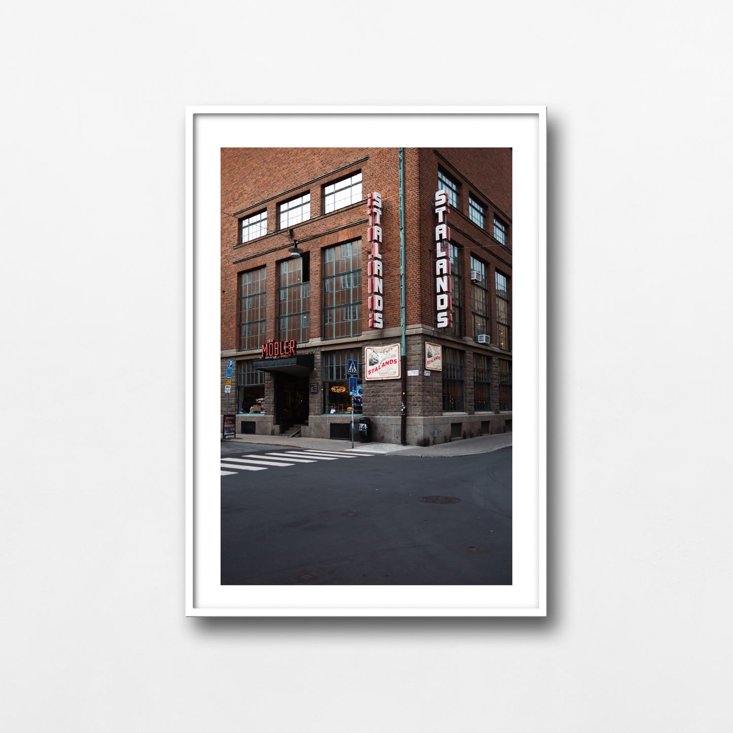 The corner still
