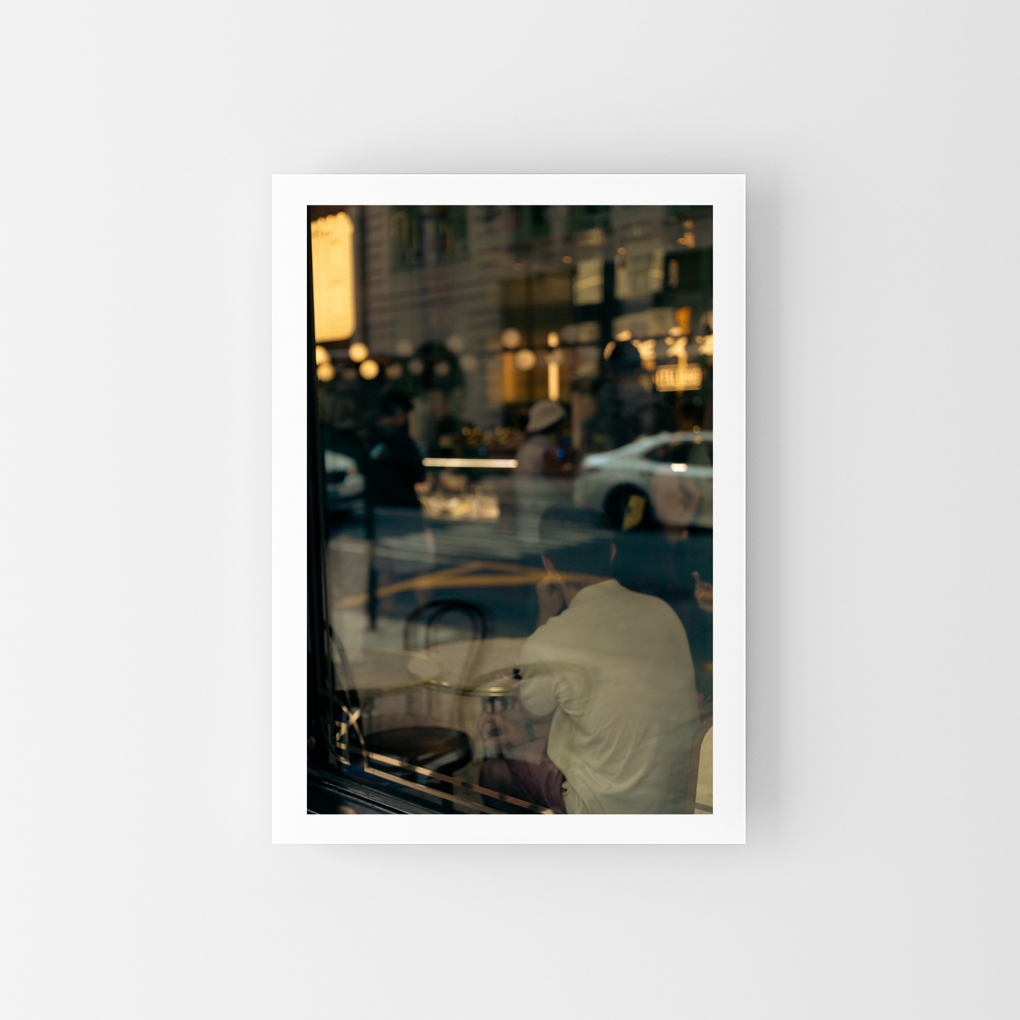 Through the window