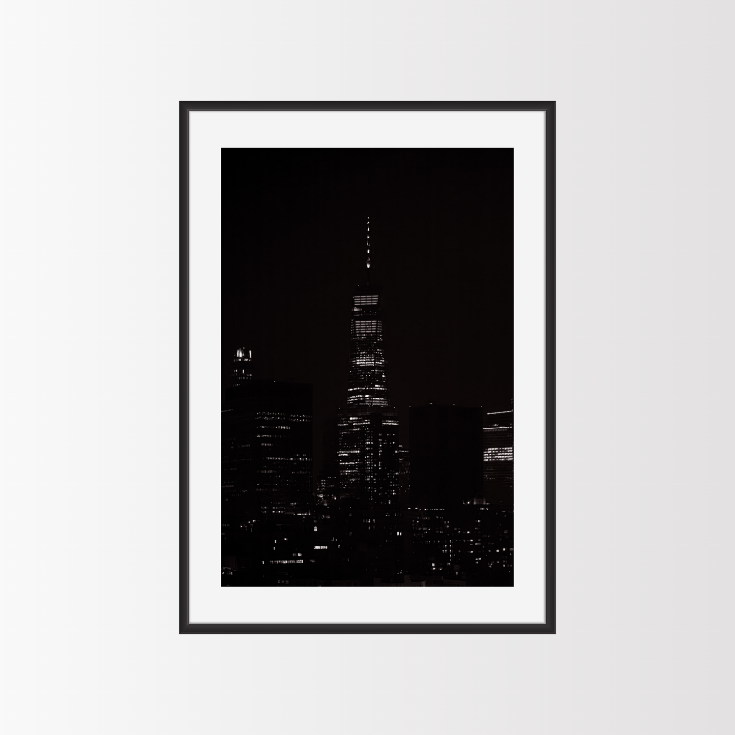 The bulding lights