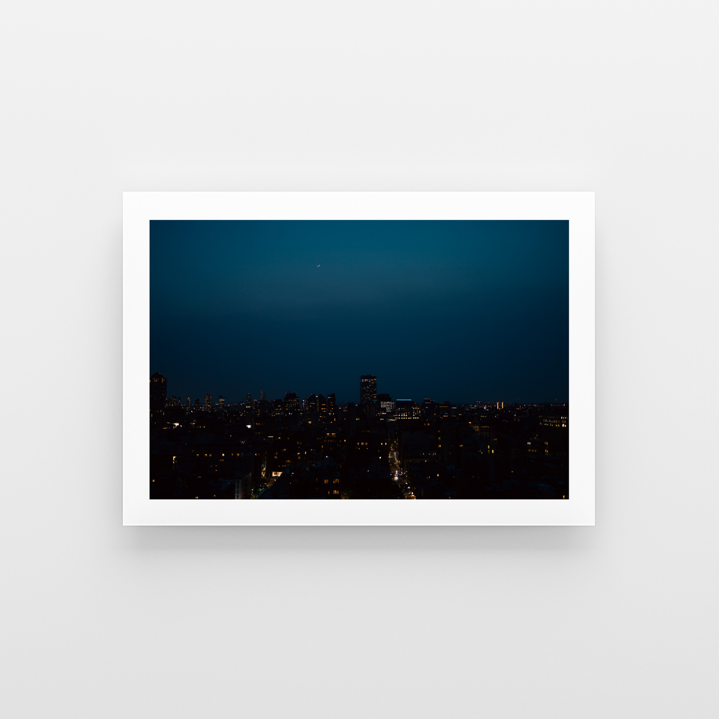 NYC and the moon
