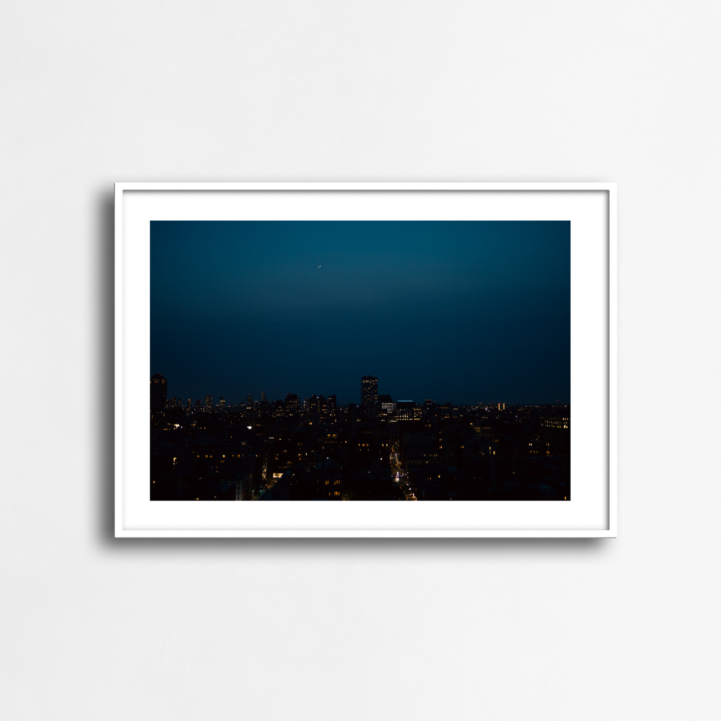 NYC and the moon