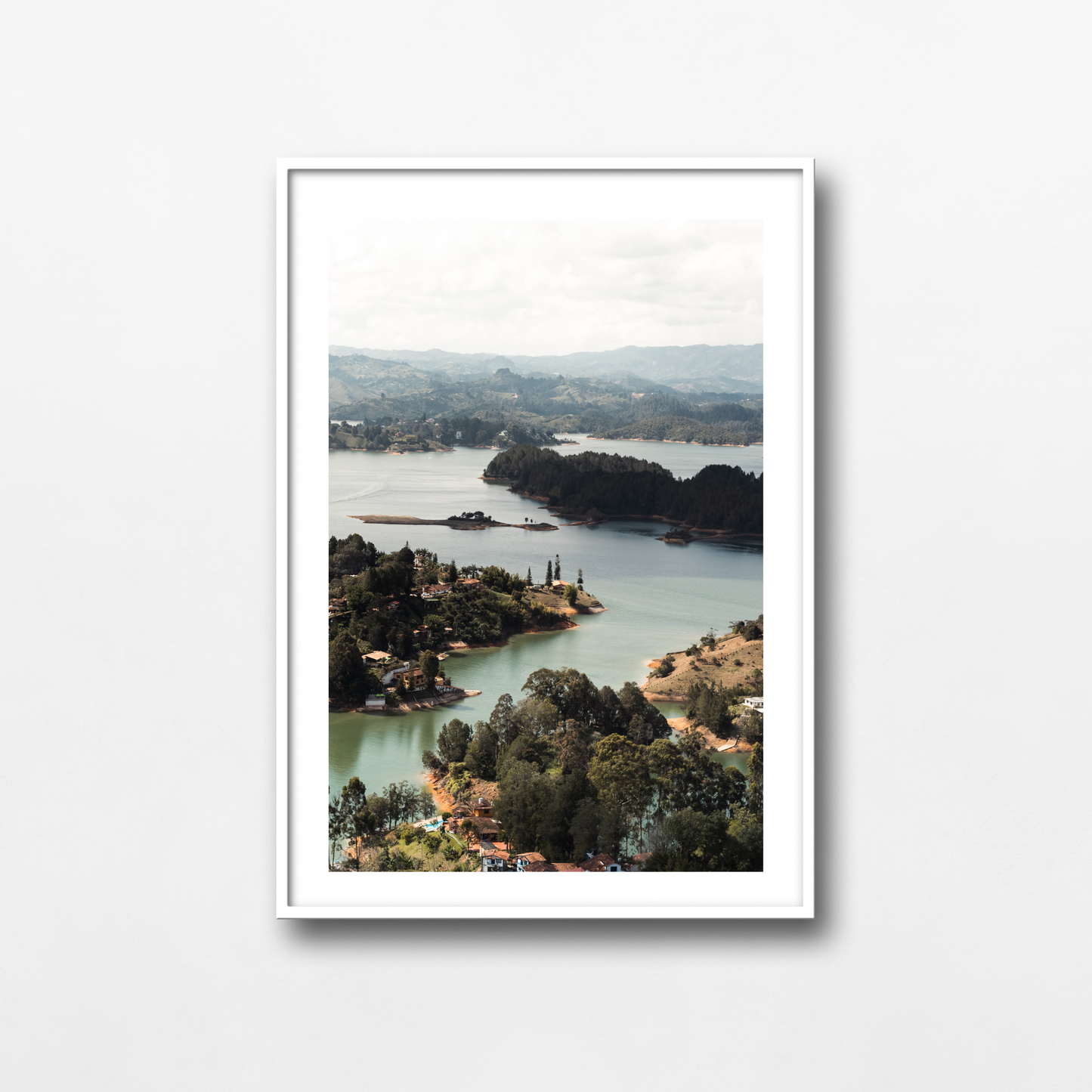 The islands of Guatape