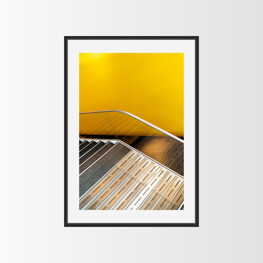 Yellow stairs