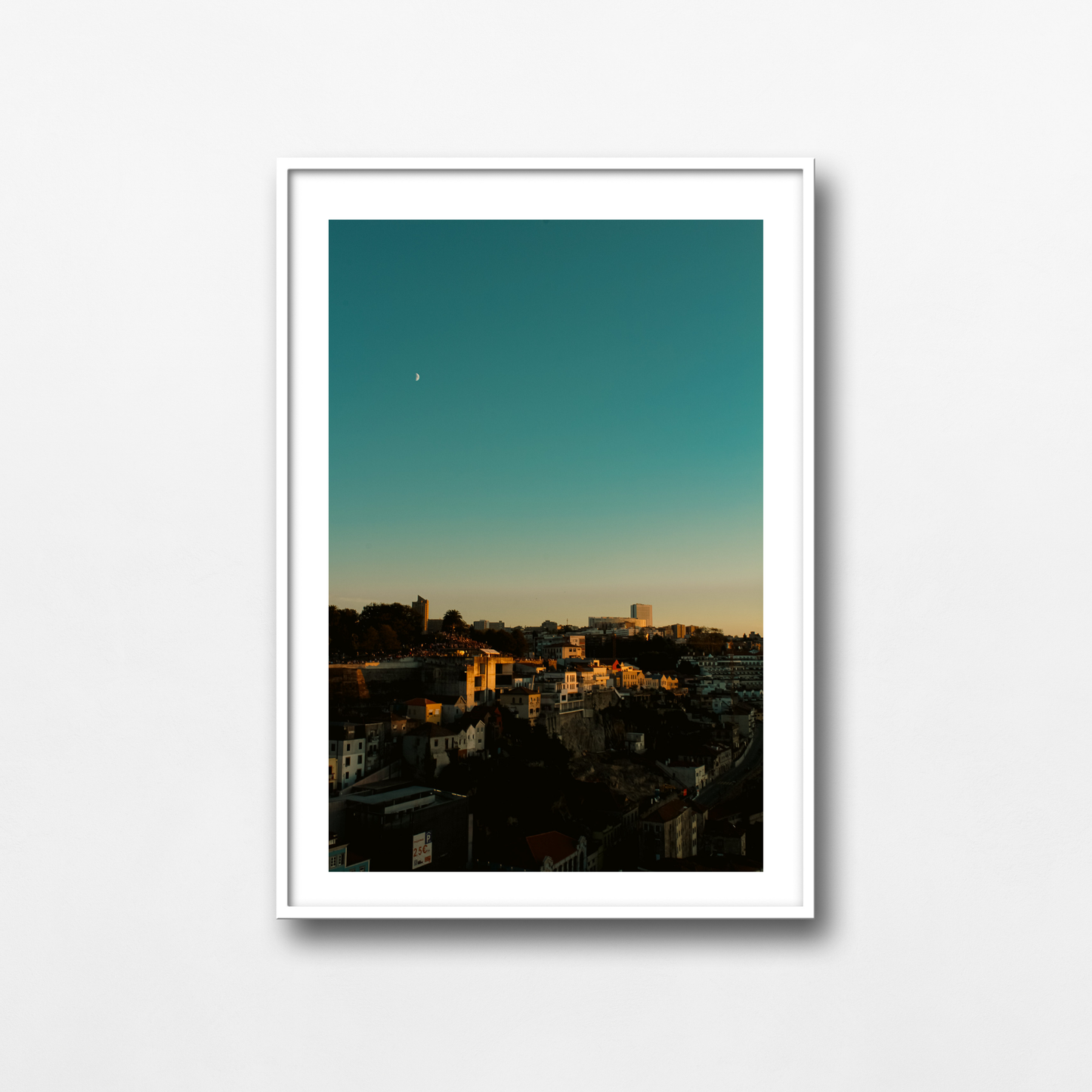 A glimpse of light over Porto