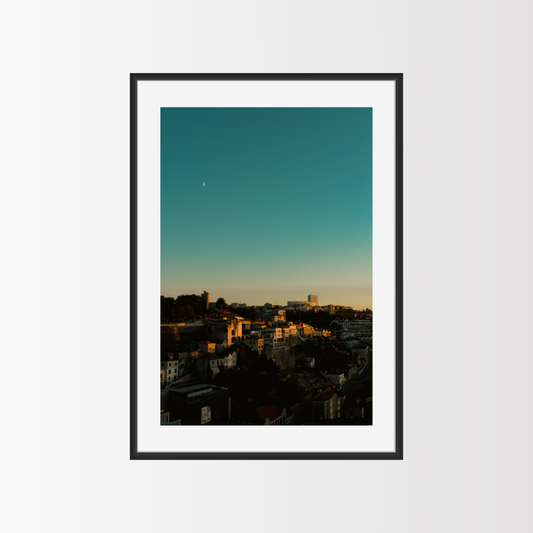 A glimpse of light over Porto