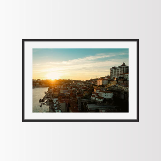 Golden Sunset over Porto