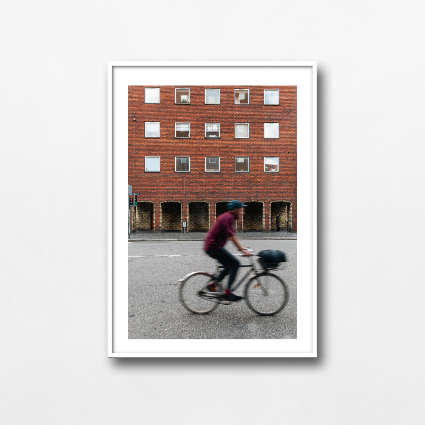 Riding through Copengagen