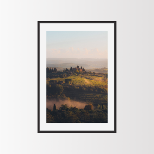 Rising in San Gimignano