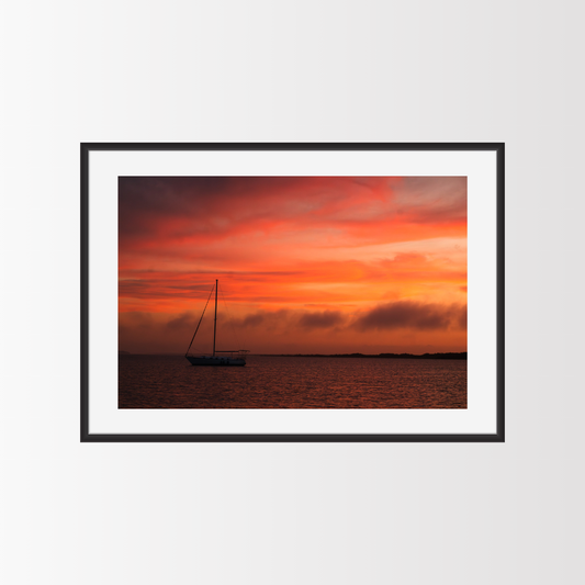 Dawn Over the Lagoon