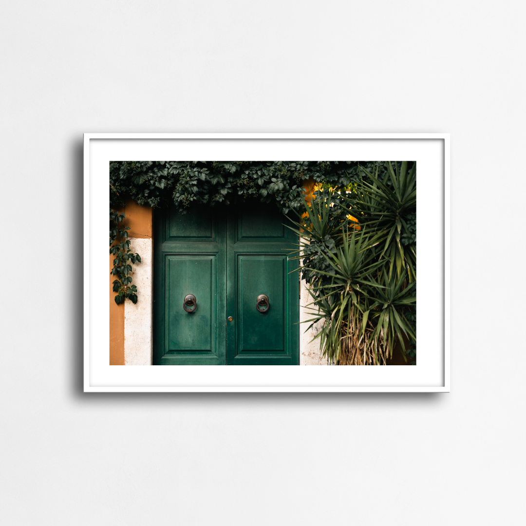 The Green Door of Trastevere