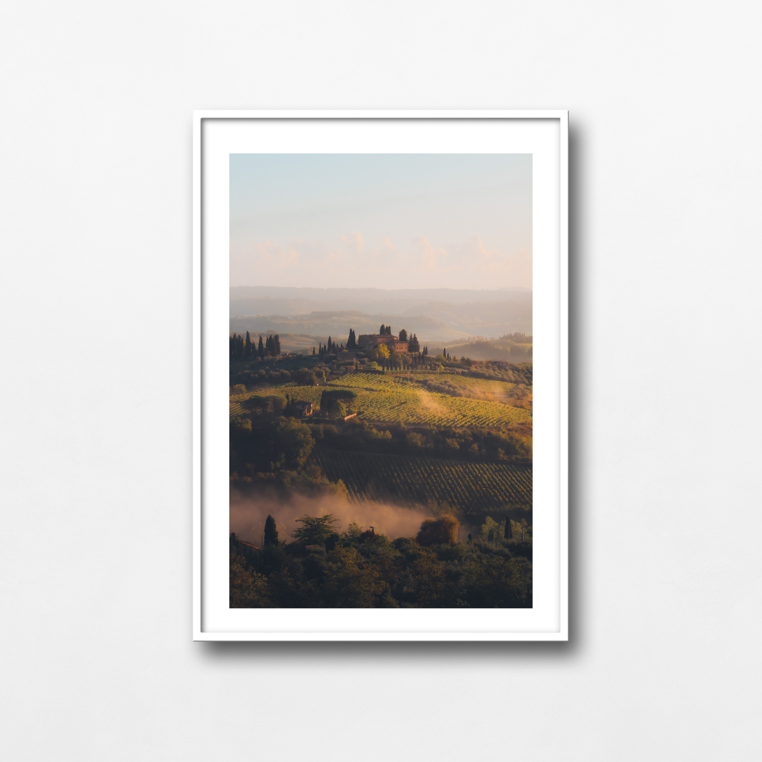 Rising in San Gimignano