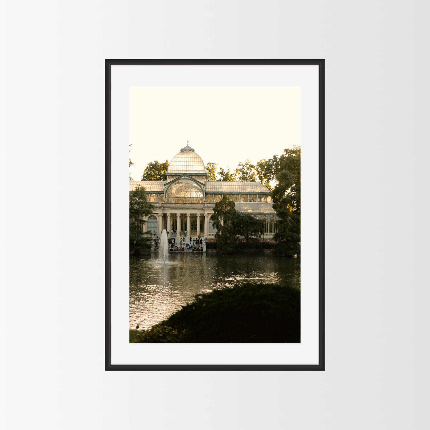 Sunrise lights at Retiro