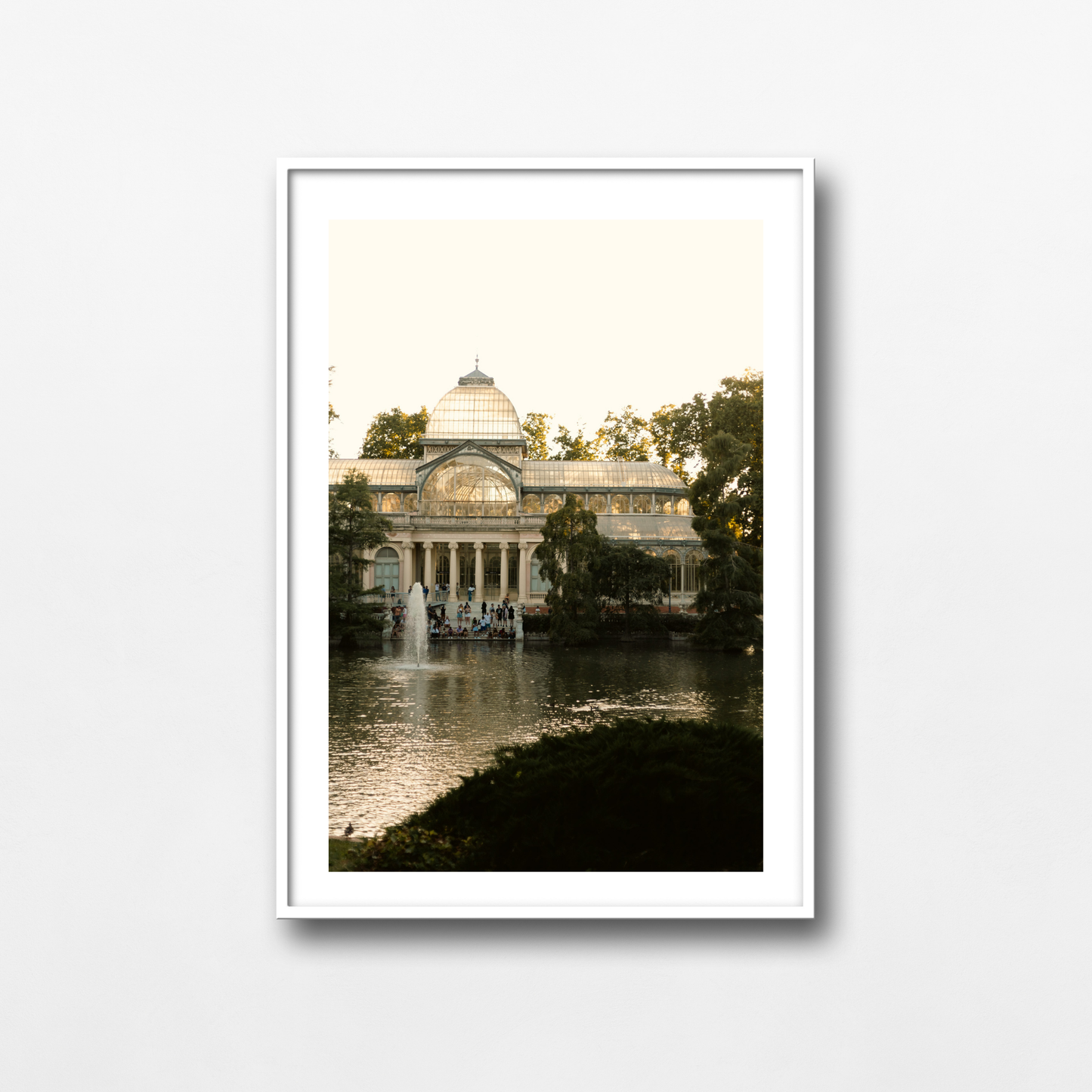 Sunrise lights at Retiro