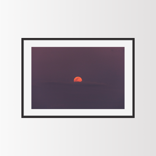 Moonrise Over Tranquil Waters