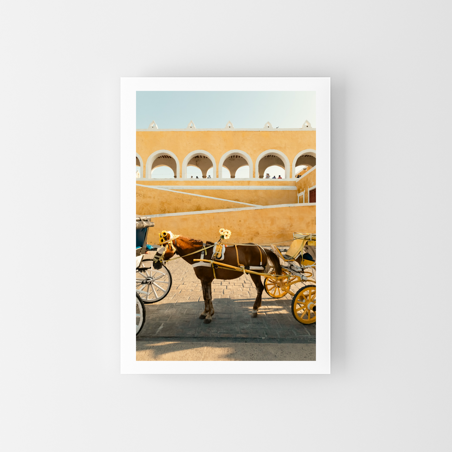 The cutest yellow horse