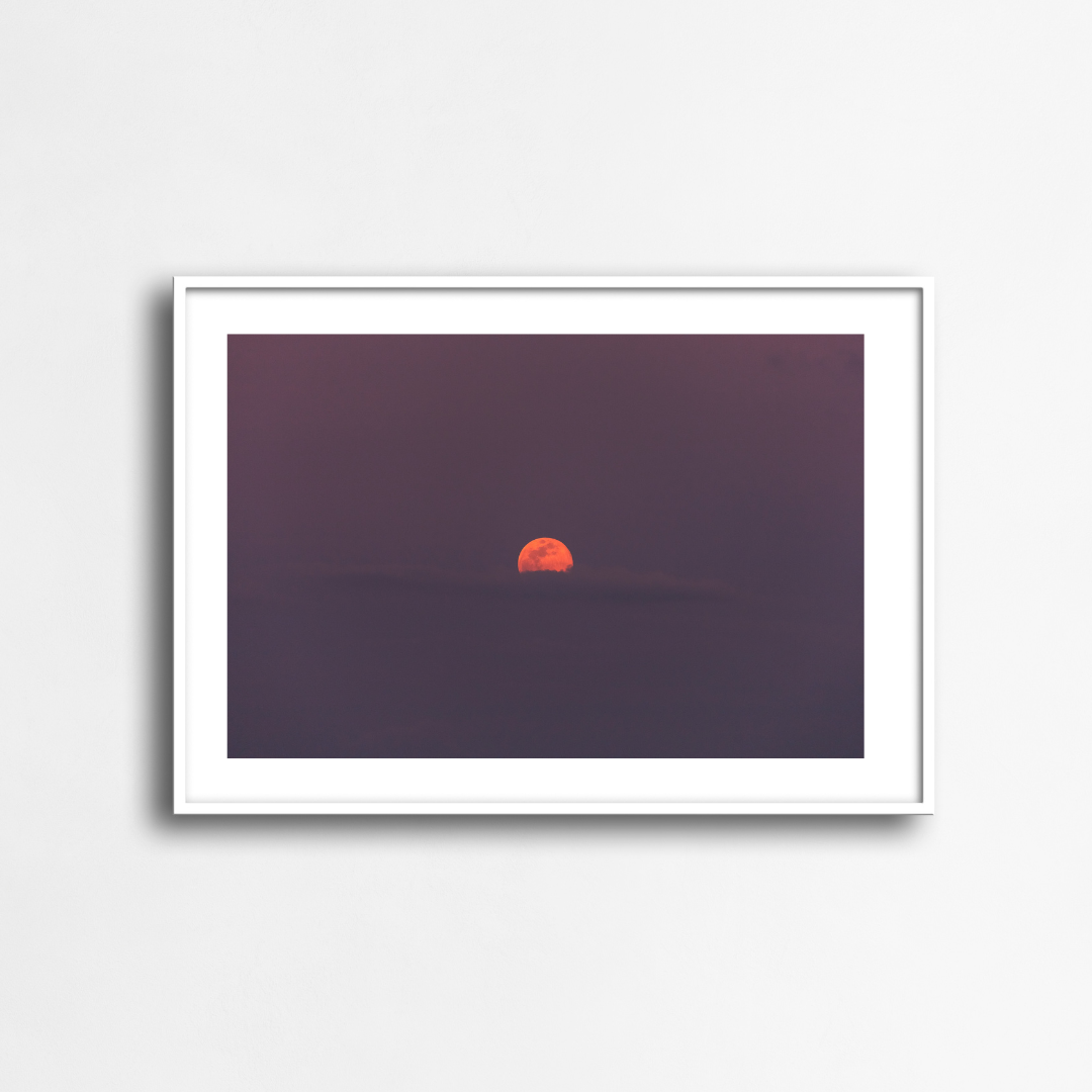Moonrise Over Tranquil Waters