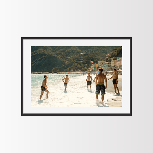 The ball is in the air