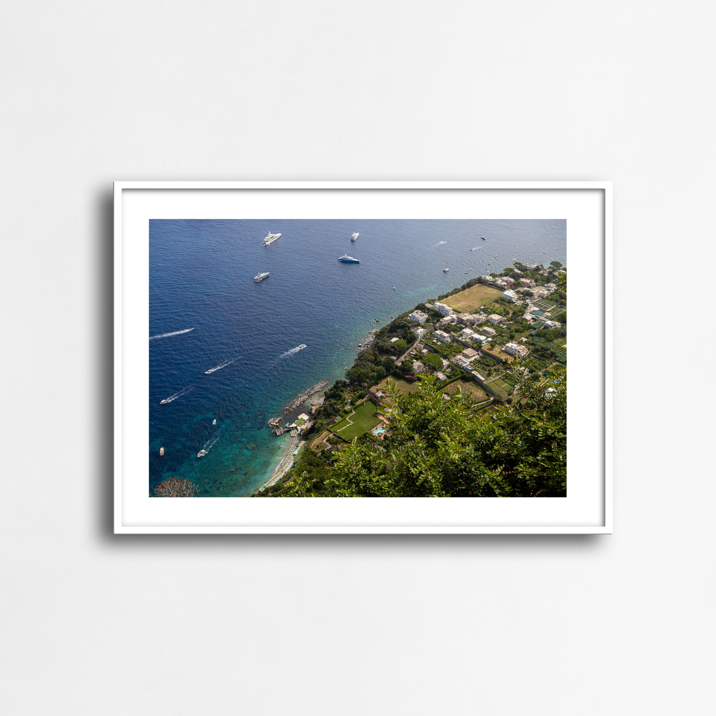 Capri from the top