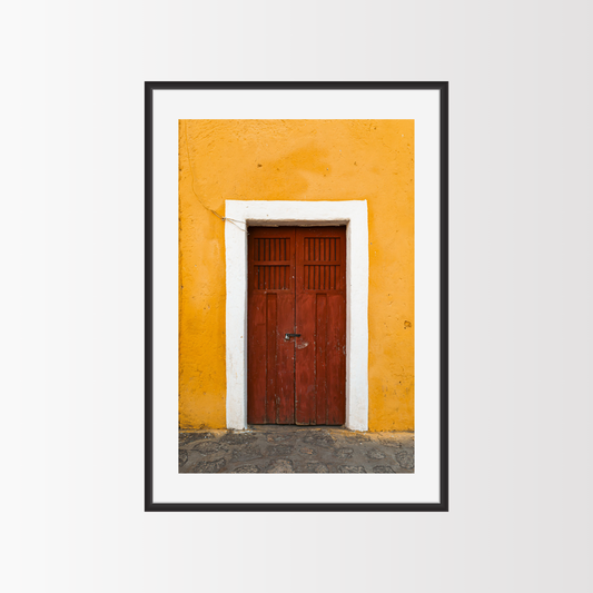 The red door of Izamal