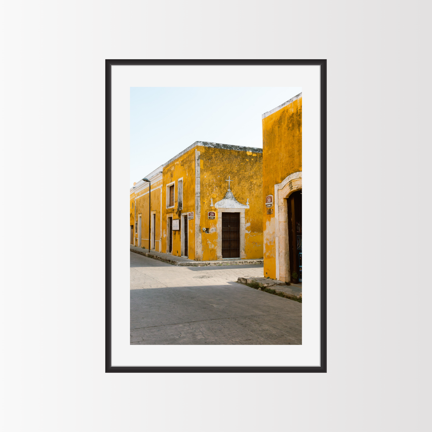 The yellow town