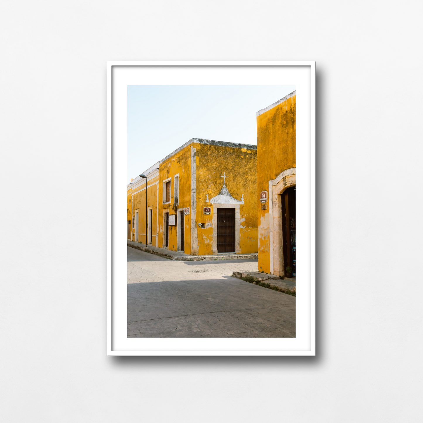 The yellow town