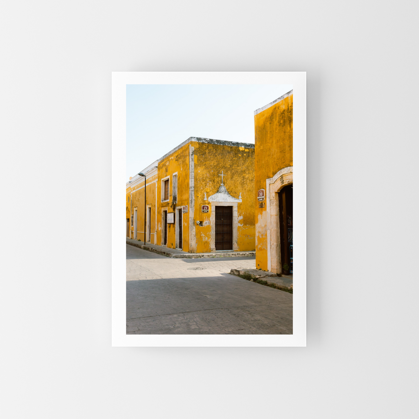 The yellow town