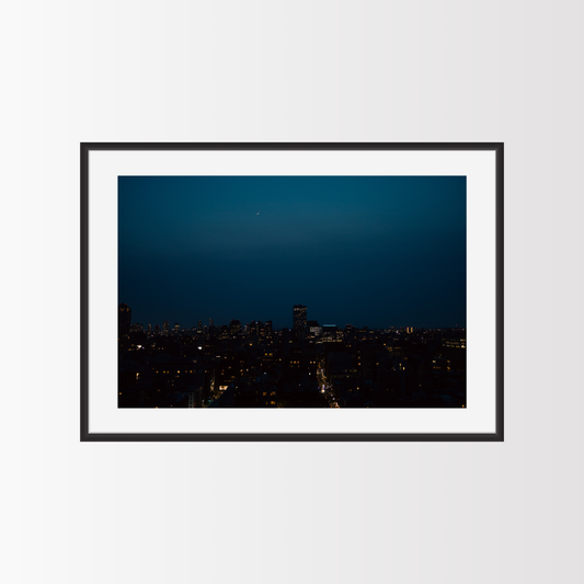 NYC and the moon
