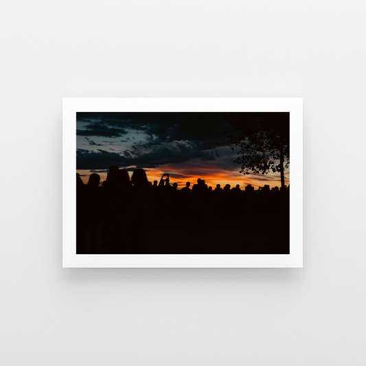 Sunset at Debod's