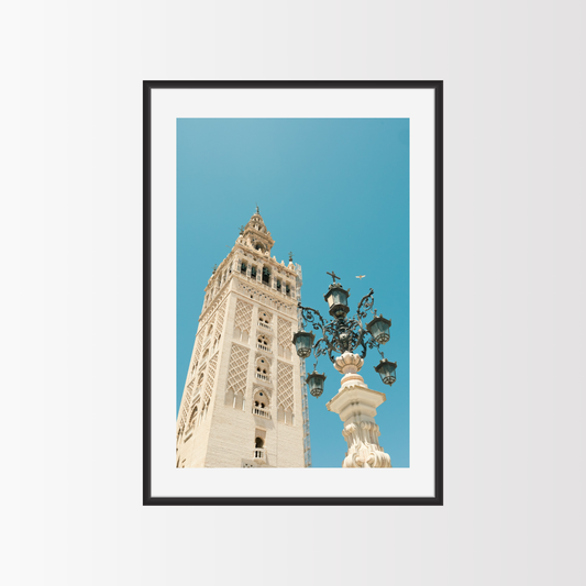 The tower, the lantern and the bird