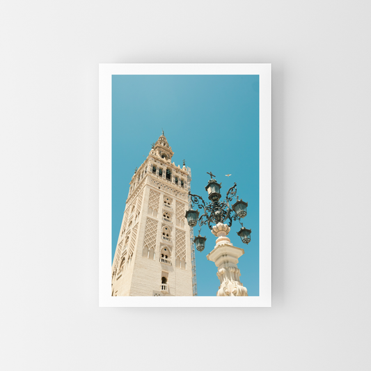 The tower, the lantern and the bird