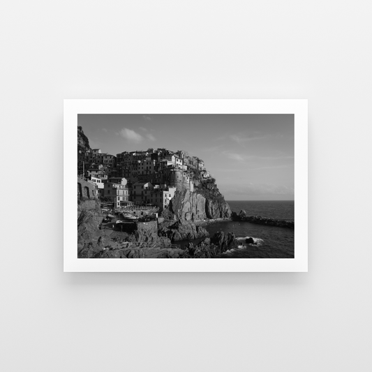 Cinque Terre Monochrome
