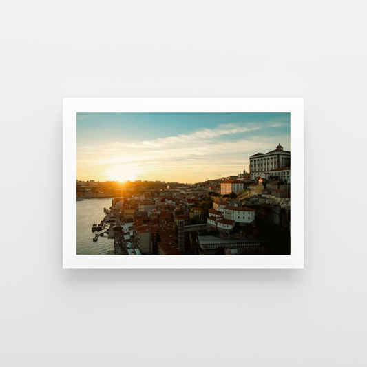 Golden Sunset over Porto