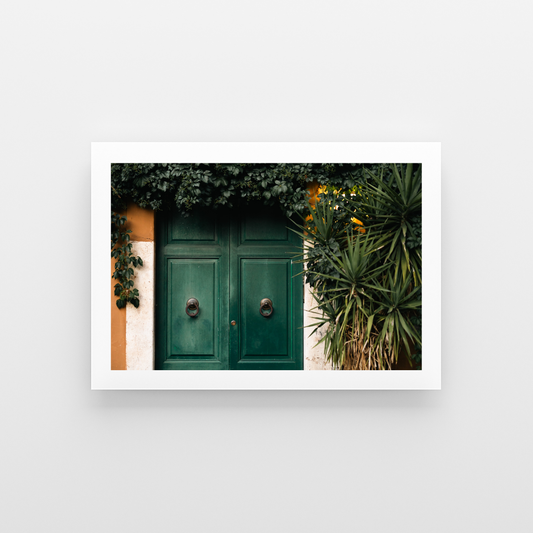 The Green Door of Trastevere
