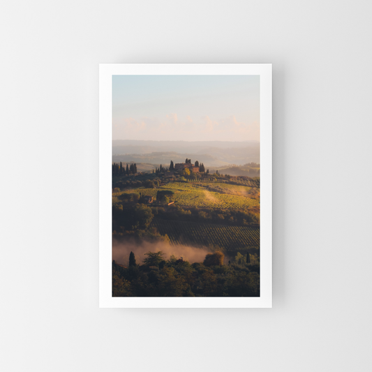 Rising in San Gimignano
