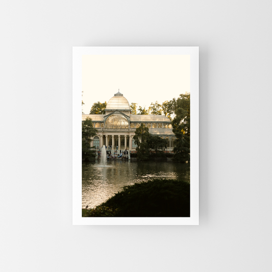 Sunrise lights at Retiro