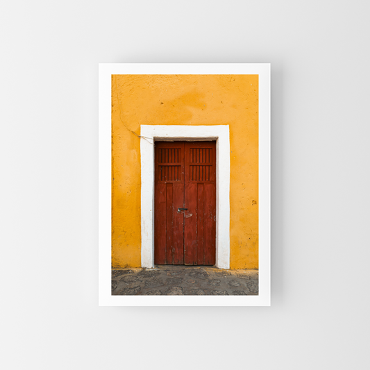 The red door of Izamal